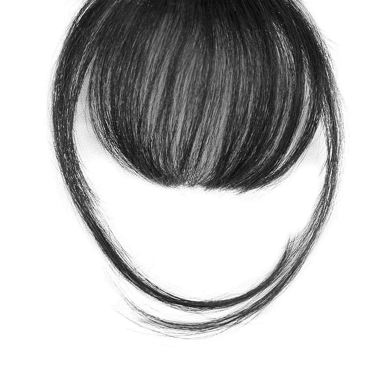 瞬時に変身するためのクリップ式バング 